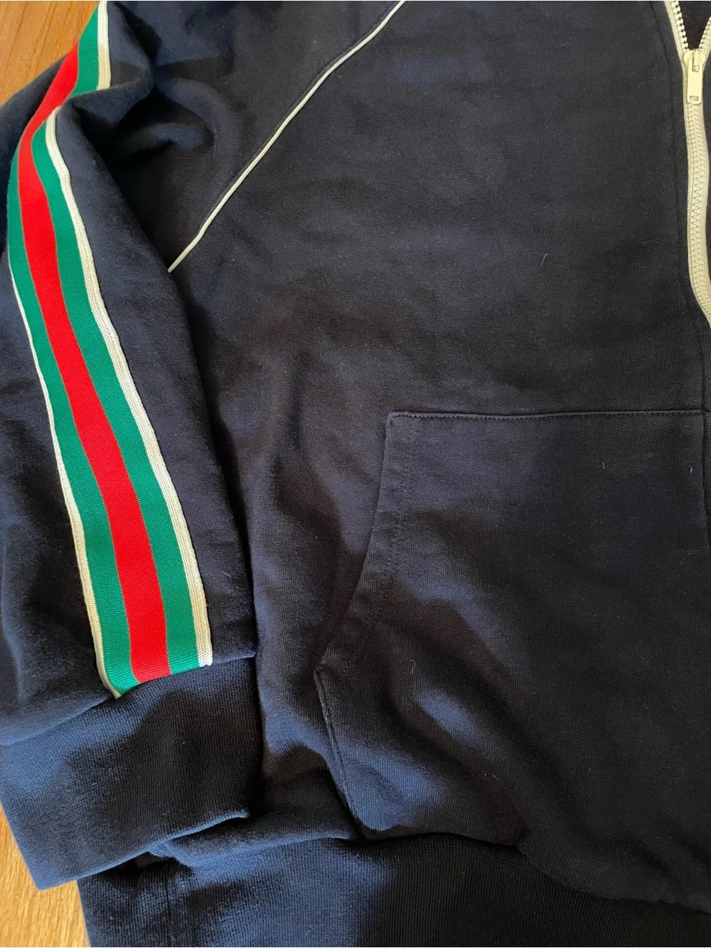 Authentic Gucci Employee Uniform Track Jacket Rare Collectible XL